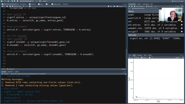 Gene set enrichment analysis in R смотреть онлайн