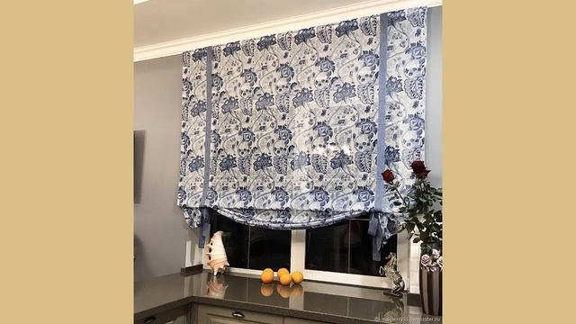 Римские шторы. Идеи для вдохновения. Примеры оформления. смотреть онлайн