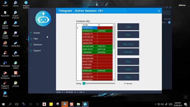 Telegram Bot - Fastest Filter & Bulk Sender | 100% Working Latest 2020 | Telegram Marketing Softwar смотреть онлайн