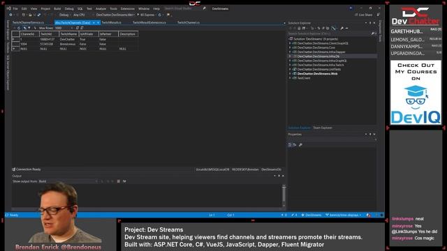 DevStreams Site - ASPNET Core - C# - JavaScript - VueJS - Ep 186 смотреть онлайн