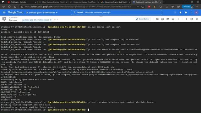 Kubernetes Engine: Qwik Start | GCCP #lab_solution смотреть онлайн