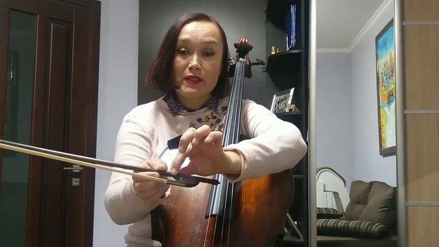 Как держать виолончель/садимся за виолончель/ставим руки/играем гамму смотреть онлайн