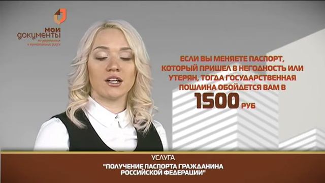 "Мои документы". Получение паспорта гражданина Российской Федерации смотреть онлайн