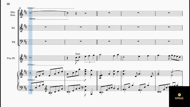She Hath Done What She Could PIANO+FLUTE Accompaniment смотреть онлайн