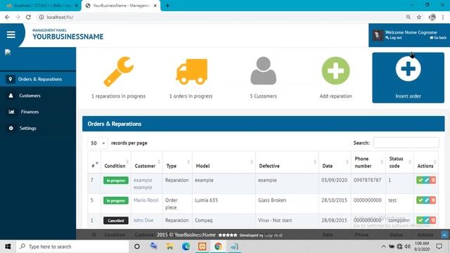 Repair shop Management System in PHP MySQL with Source Code | Free Download | смотреть онлайн