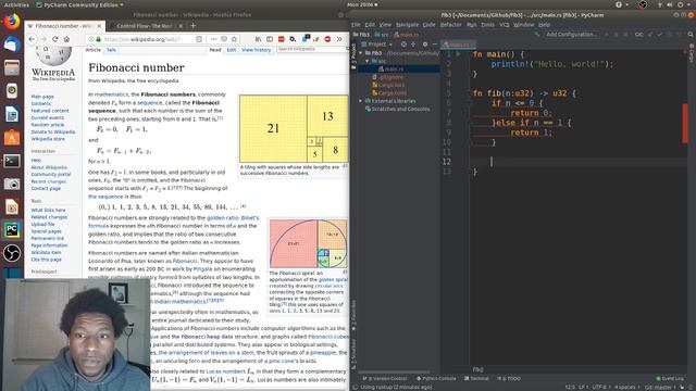 Rust: Fibonacci Sequence смотреть онлайн