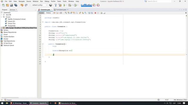 Conexión JAVA a MYSQL | DriverManager solución смотреть онлайн