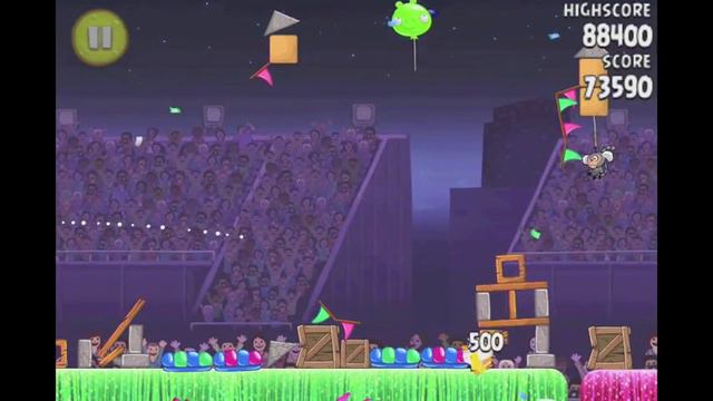 Angry Birds Rio Level 15 (7-15) Carnival Upheaval 3 Star Walkthrough