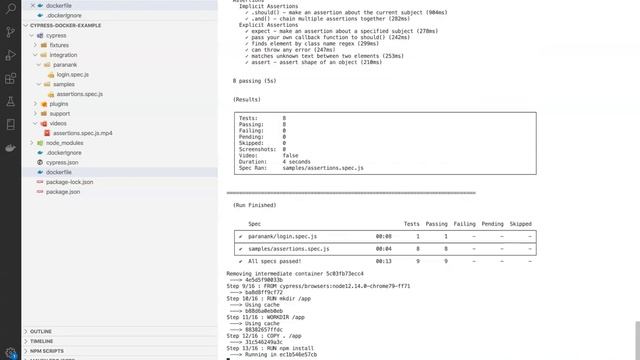 Cypress & Docker Integration - Test Execution Video смотреть онлайн