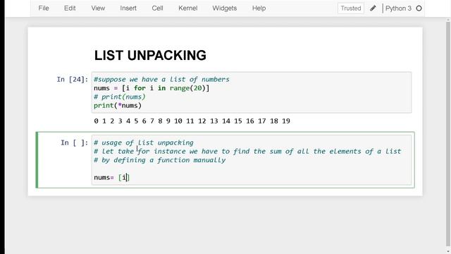 Python Methods Worth Knowing | List Unpacking In Python| 2020 смотреть онлайн