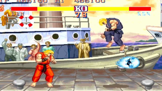 STREET FIGHTER 2: (Arcade) HARDEST - KEN Playthrough Longplay смотреть онлайн
