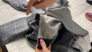 Соединение подкладки с жакетом / Шлица на жакете / Шью жакет с подкладкой. Советы по работе. ФИНИШ.