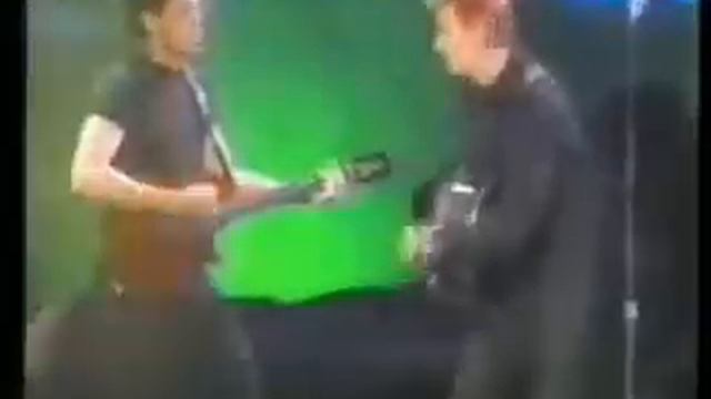David Bowie " Waiting For The Man " duet with Lou Reed смотреть онлайн