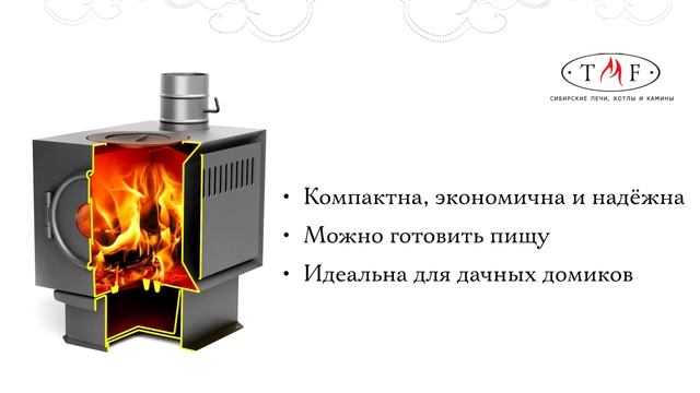 Отопительная печь Золушка от TMF смотреть онлайн