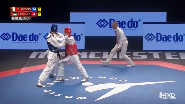 Manchester 2019 WTC [Final -74] Simone Alessio (ITA) vs Ahmad Abugaush (JOR) смотреть онлайн