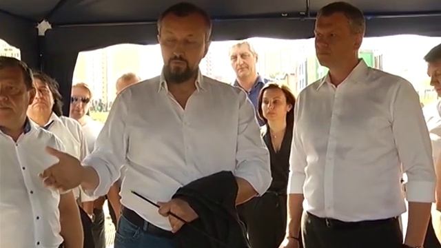 "Начали строить" - возведение КНС в микрорайоне Купелинка смотреть онлайн