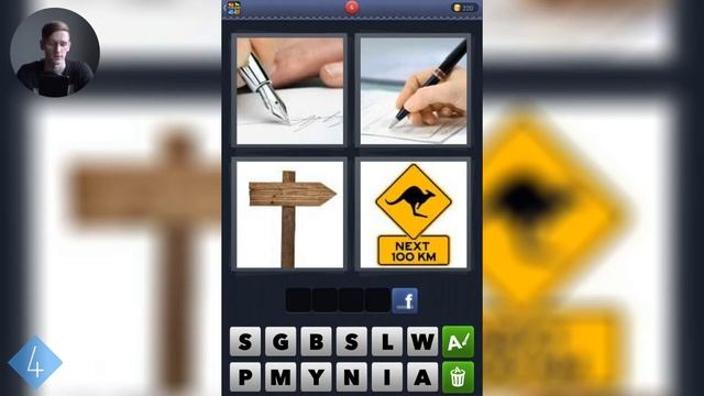 Обзор 4 Pics 1 Word (iOS, Android) смотреть онлайн