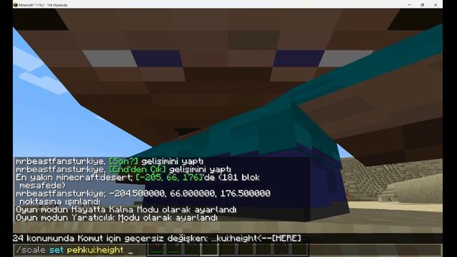 PEHKUI MOD NASIL KULLANILIR? Büyüme Küçülme Modu MİNECRAFT 1.19.2 смотреть онлайн