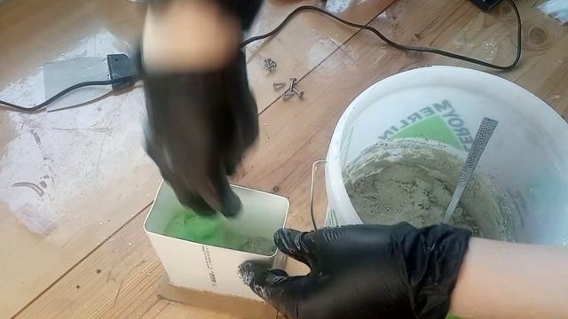 Свеча на бетонном основании с инкрустацией смотреть онлайн