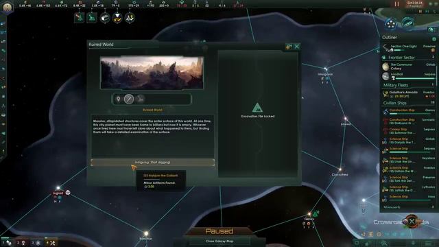 Stellaris: SHATTERED RING! Species One Eight - Ep 6 смотреть онлайн