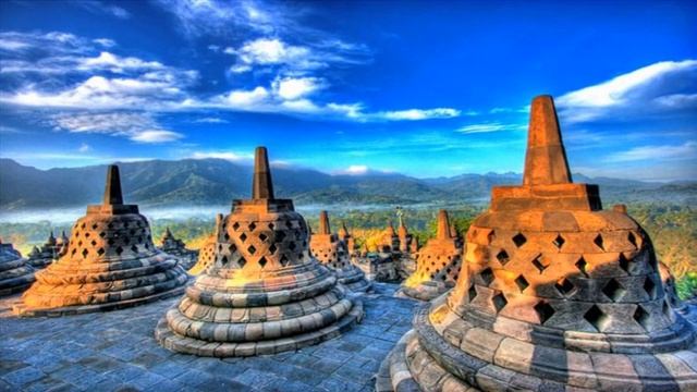 The Lost Mountain of Borobudur, Java, Indonesia (HD1080p) смотреть онлайн