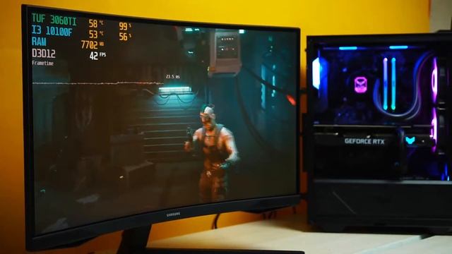 Với I3-10100F + RTX 3060Ti - BHC ASUS TUF chiến MAX SETTING game CYBER PUNK 2077 смотреть онлайн