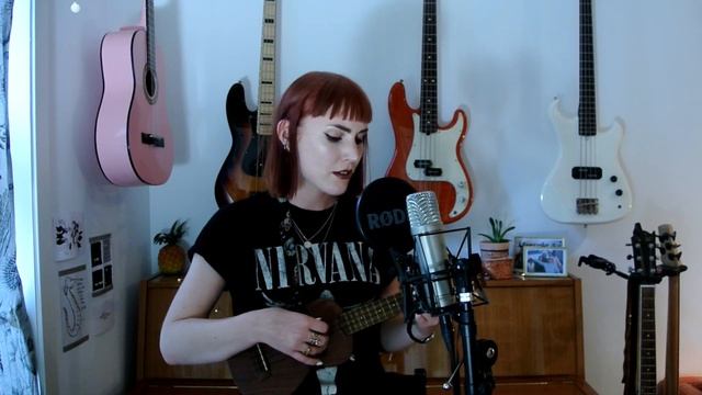 Heart-Shaped Box - Nirvana (ukulele cover) | idatherese смотреть онлайн