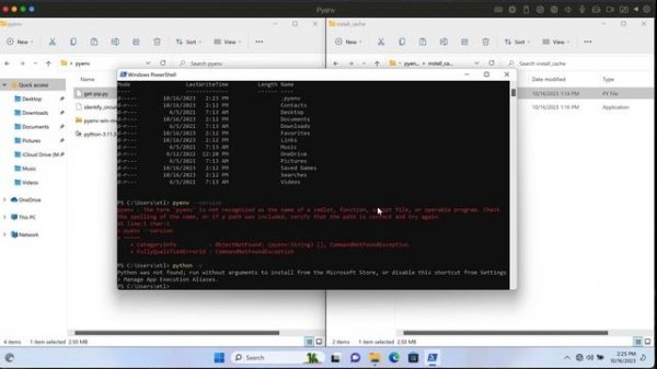 Install PyENV and Python 3.11 Offline on Windows