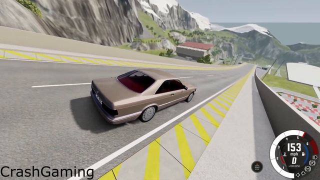 How far will this car land? #20 - BeamNG.drive смотреть онлайн