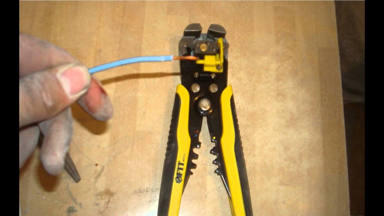 Отзыв по использованию клещей-автомат для зачистки изоляции FIT 60033. смотреть онлайн