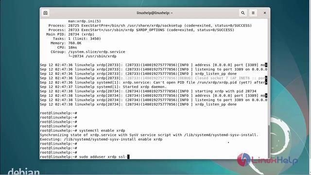 How to install Xrdp Server (Remote Desktop) on Debian 11.3 смотреть онлайн