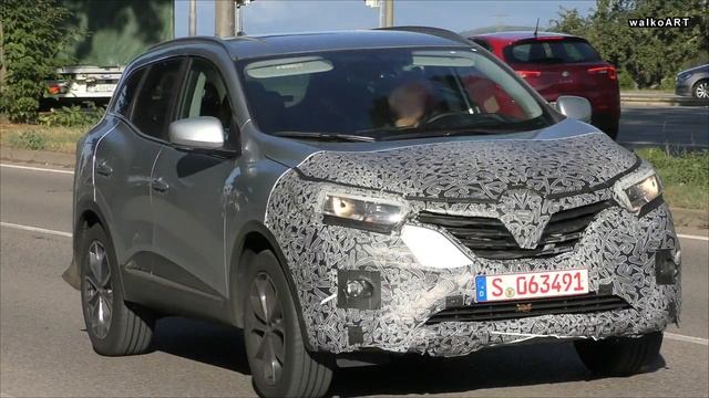 ERLKÖNIG Renault Kadjar Facelift 2019 auf der Straße - on the road 4K SPY VIDEO смотреть онлайн