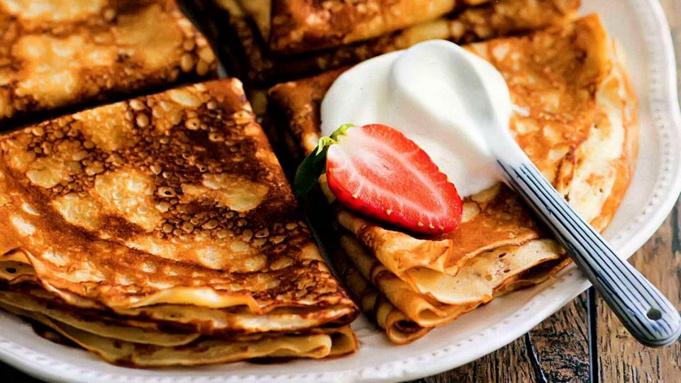 Блины на кислом молоке смотреть онлайн