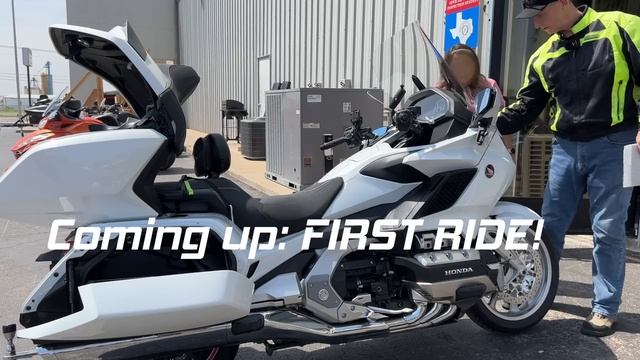 I Pick Up My Honda Goldwing DCT After Motorcycle Wreck Repairs | Wreck to Ride Part 1 смотреть онлайн