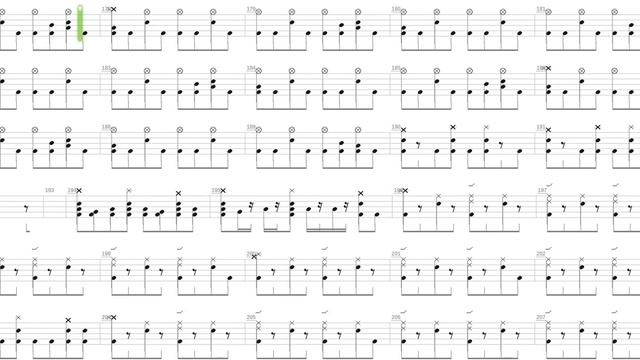 Bloodstained Linage + Guilty Gear X + Drum only + Drum tab смотреть онлайн