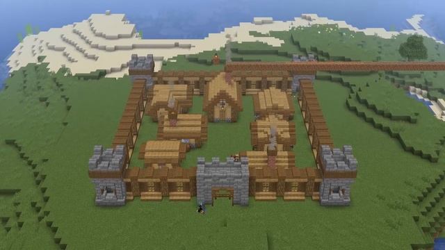 I Built a Raid-Proof Village! смотреть онлайн