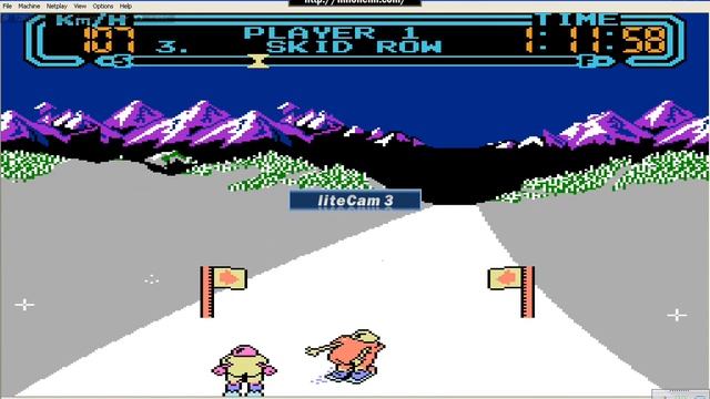 Classic games that Define Winter: Slalom (NES) смотреть онлайн