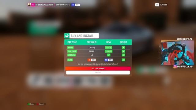 Forza Horizon 4 - SUPRA MK4 na DRAG 1600HP 400kmh смотреть онлайн