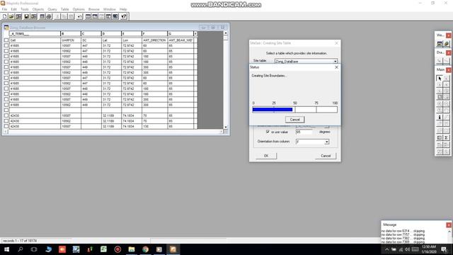 How to Make a Tabfile in Mapinfo Software From Sites Database смотреть онлайн