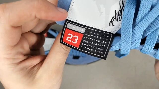 Jordan 4 University Blue // распаковка посылки