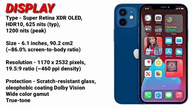 Apple iPhone 12||A14 Bionic Chipset||Full Specs & Price смотреть онлайн