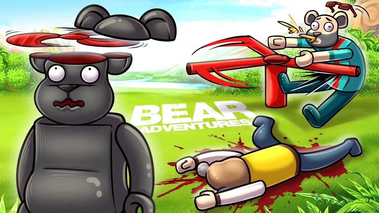МЫ ПРОШЛИ ЭТУ ИГРУ! ПРИКЛЮЧЕНИЕ МЕДВЕДЕЙ С ЛОВУШКАМИ :D Bear Adventures смотреть онлайн