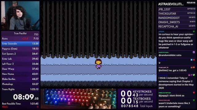World Record - Undertale SOULLESS PACIFIST Speedrun