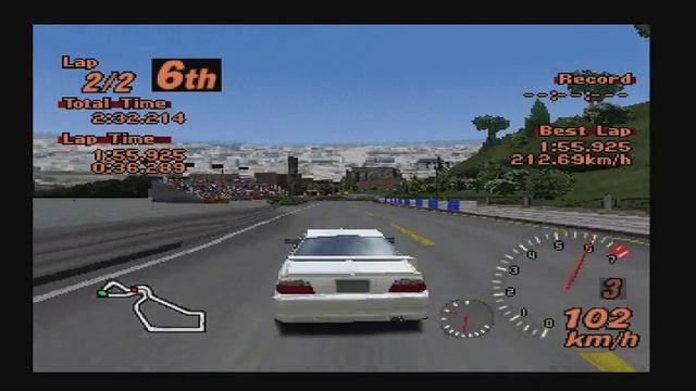 GRAN TURISMO 2 Gameplay Toyota Chaser TRD 1JZ Power ! смотреть онлайн