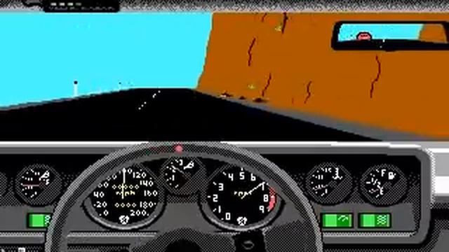 Test Drive 1 PC/DOS (1987) with ending смотреть онлайн
