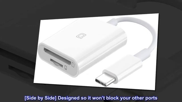nonda USB C to SD Card Reader, SD/MicroSD to USB C Card Reader Adapter [Thunderbolt 3] смотреть онлайн