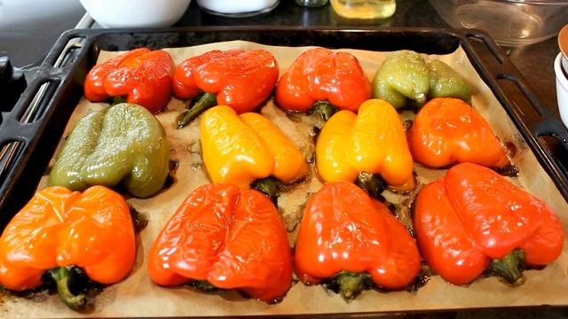 ПЕРЕЦ фаршированный мясом по итальянски. Baked Stuffed Peppers.