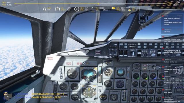 MSFS | Concorde | London Heathrow - New York JFK (BA001) смотреть онлайн