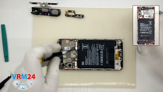 How To Disassemble ? Xiaomi Mi A2 Lite M1805D1SG Take Apart Tutorial