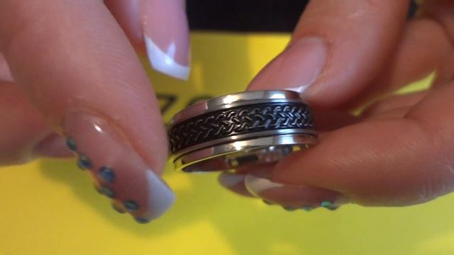 Кольцо из стали антистрессовое смотреть онлайн